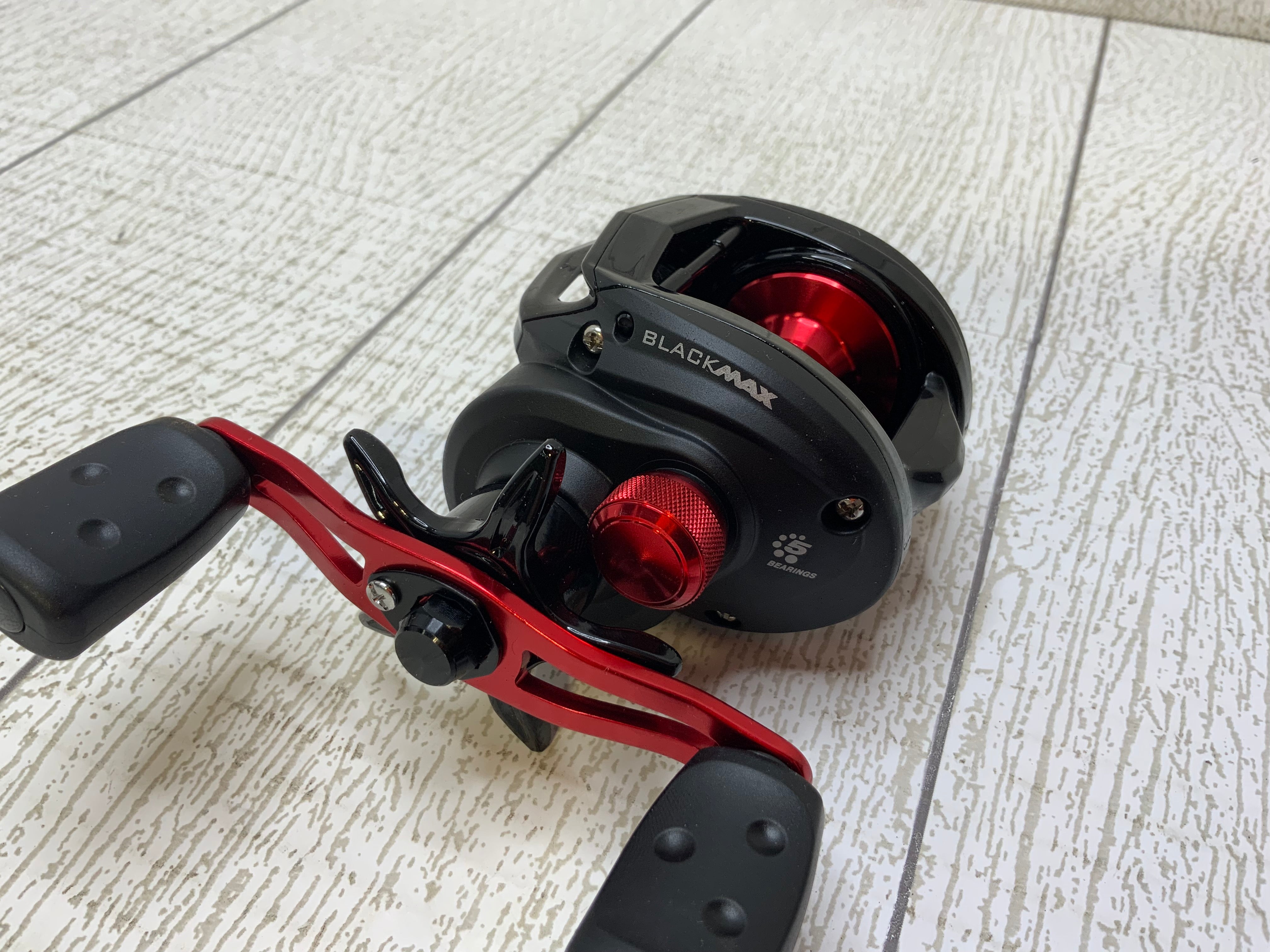 Abu Garcia Black Max & Max X Low Profile Baitcast Fishing Reel (Left Handed) (7953815372014)